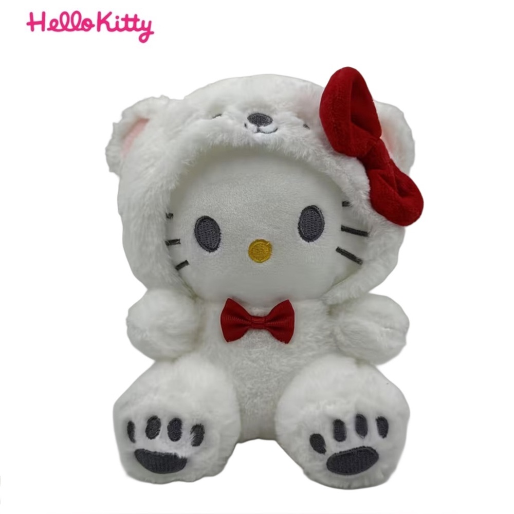 Hello Kitty in White Bear Costume